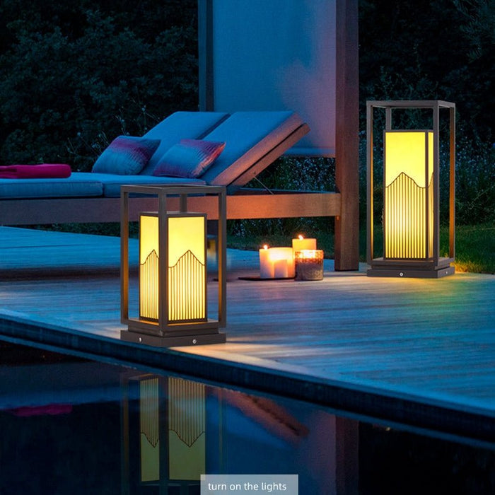 garden space designs | modern outdoor designs | outdoor lights | modern backyard | outdoor illumination | comfortable garden