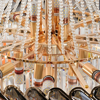 Juan-les-Pins | Big Luxury Crystal Chandelier Opulent Elegance from Mirodemi for Home Interior