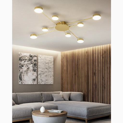 MIRODEMI® Carouge | Cruciform LED Ceiling Chandelier