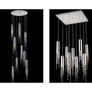 MIRODEMI® Monterosso | Hanging Crystal Designer Light Fixture