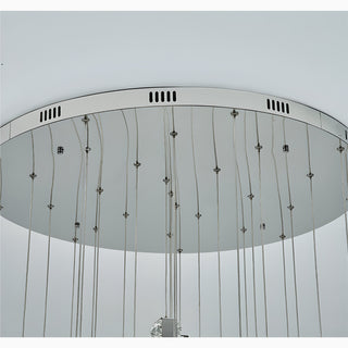 Santa Margherita Ligure | Creative Gold LED Crystal Chandelier from Mirodemi