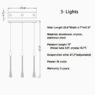 MIRODEMI® Castagniers | Champagne Bubbles Design Staircase Gold Crystal Chandelier