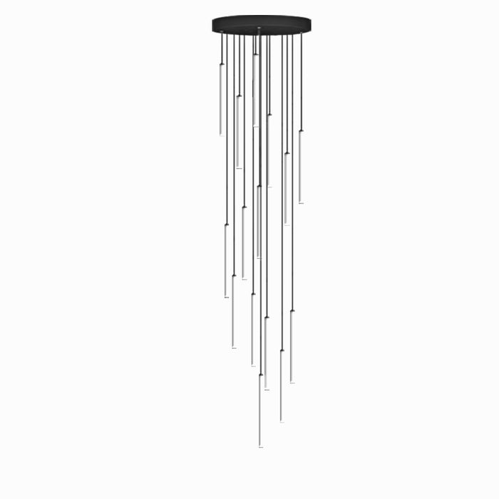 MIRODEMI® Valderoure | Vertical Spiral Staircase Pendant Lighting