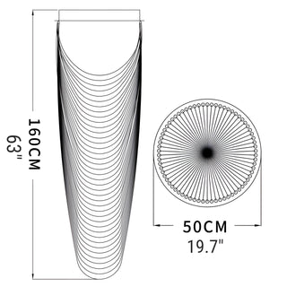Golfe-Juan | Stunning Large Crystal Ceiling Chandelier from Mirodemi