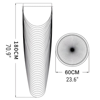 Golfe-Juan | Stunning Large Crystal Ceiling Chandelier from Mirodemi