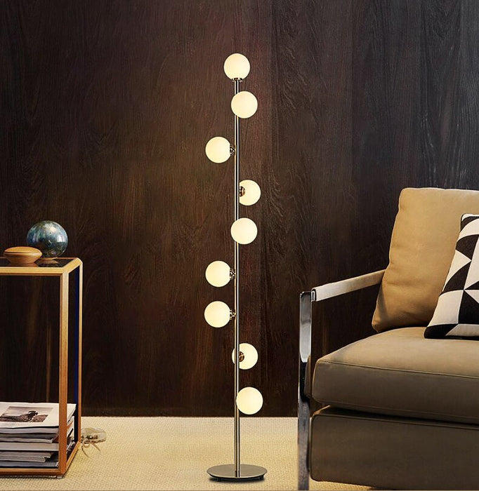 MIRODEMI® Modern Gold Glass Ball LED Floor Lamp For Living room, Bedroom