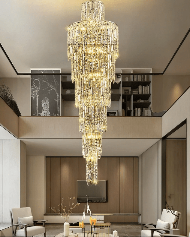 Cascading Brilliance: The Art of Choosing the Perfect Chandelier for Your Staircase