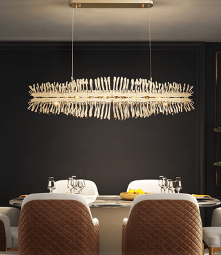 rectangle chandeliers | luxury chandeliers | design solutions | aesthetic of lighting | illuminating experiences | home decor