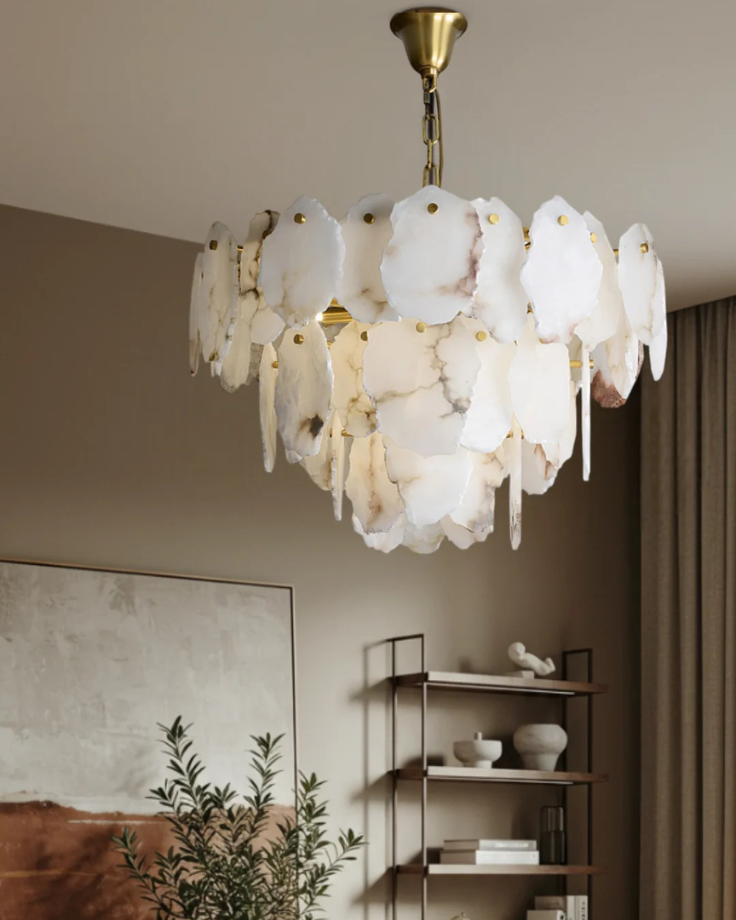 Alabaster Fixture Alabaster Lighting Trend 2026: Stone Fixtures | Mirodemi