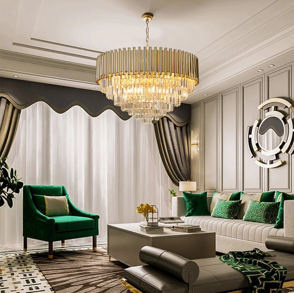 How to choose the right chandelier for the room's size