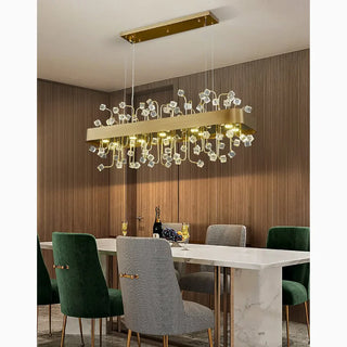 Rectangular Chandeliers: A Modern Statement for Any Dining Room