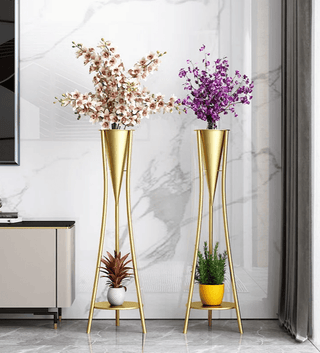 luxury furniture | luxury plant stands | indoor garden | interior design | plant stand placements | luxury garden solutions