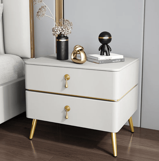 luxury bedside tables | tables with light | tables with charger | luxury interior | interior design solution | modern tables