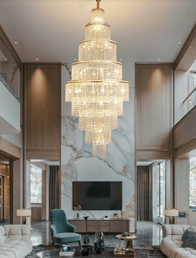 Crystal Splendor: The Opulent Charm of Crystal Chandeliers in Luxury I ...