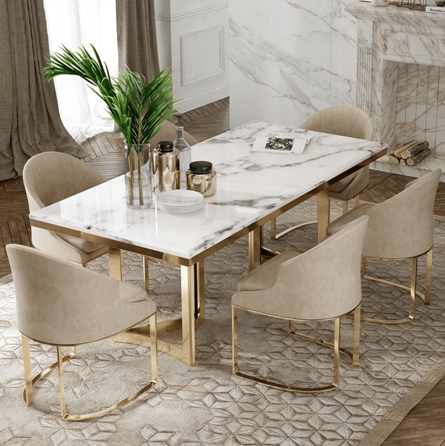 luxury furniture | luxury dining tables | marble dining tables | wooden dining tables | glass tables | elegant interiors