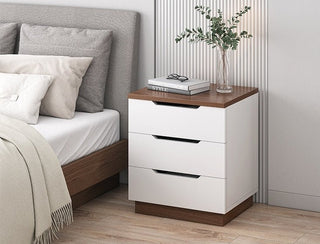 luxury cabinets | luxury bedside tables | wooden tables | tables with sensor lamp | tables with charger | luxury mini tables