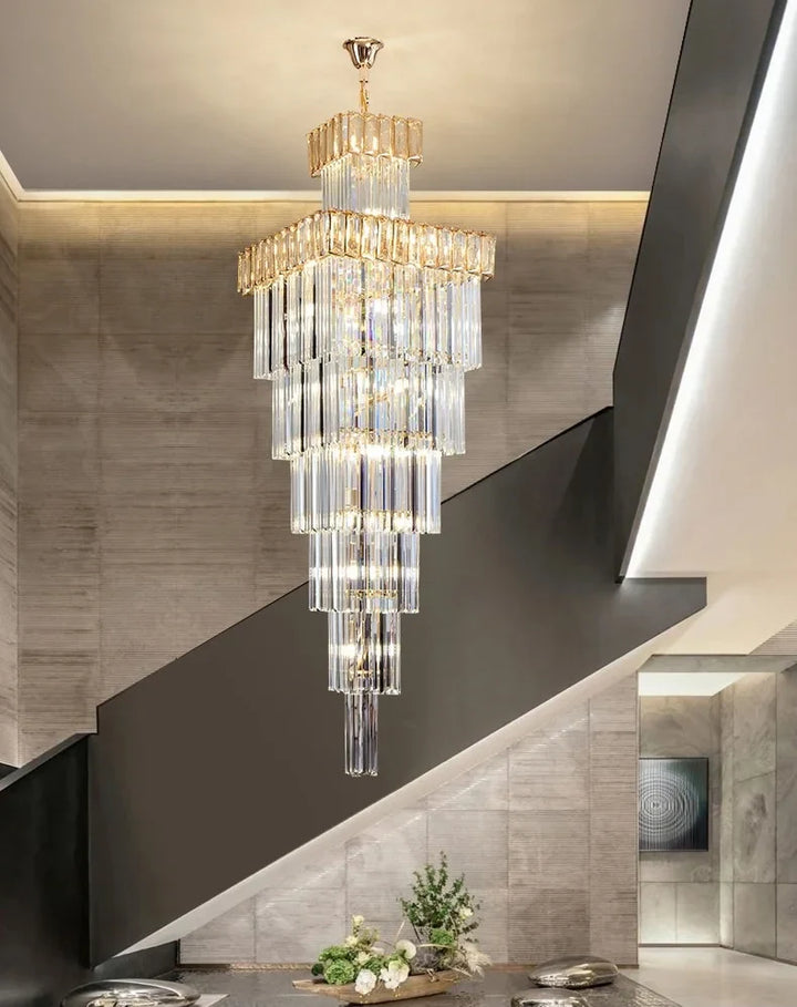 Large Staircase Chandeliers