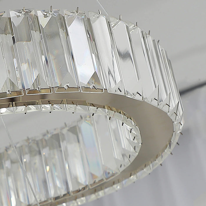 MIRODEMI® Oval modern crystal chandelier for living room, dining room, kitchen Island
