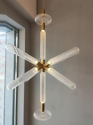 Plascassier | Creative Glass Chandelier For Staircase