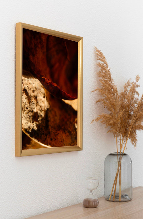 "Ambergris" Framed/Unframed Abstract Photography W11.0xL14.0" / W28.0xL35.6cm