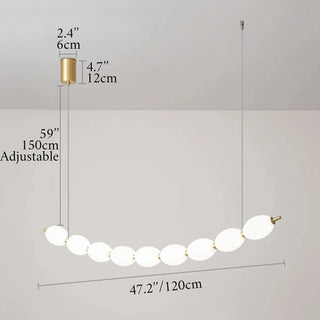 String of Pearls LED Ceiling Pendant Light – Modern and Refined Look