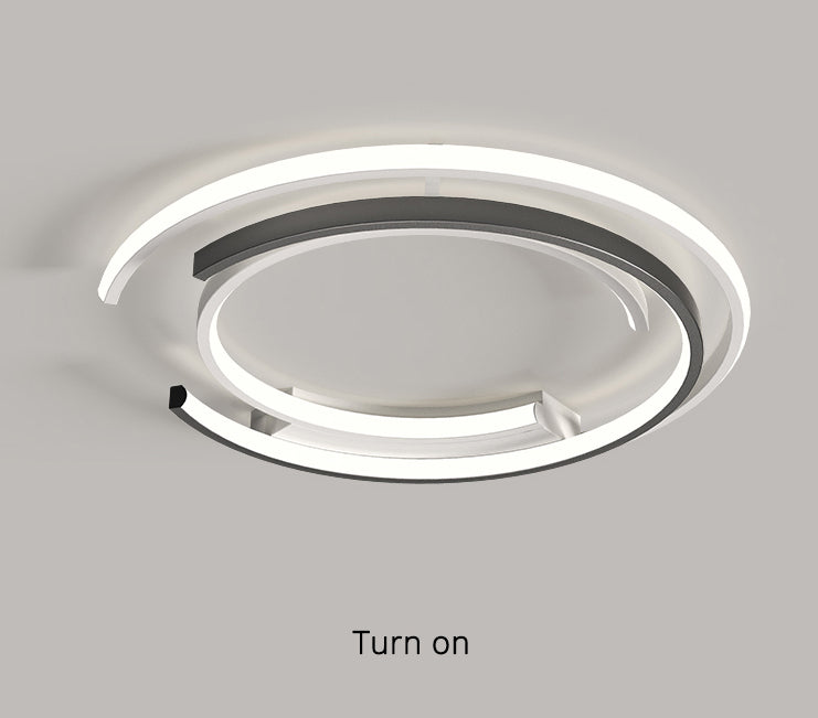 MIRODEMI® Modern Circular Aluminum Ceiling Light for Living Room, Bedroom