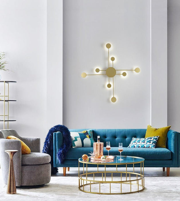 MIRODEMI® Round LED Ceiling Chandelier for Living Room, Bedroom, Dining Room