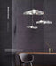 MIRODEMI® Italian New Design Glass Chandelier For Dining Room, Dressing Room Cool Light / Dia11.8" / Dia30.0cm