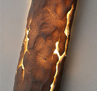 Wall light, resin finish with LED