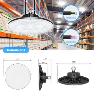 MIRODEMI® Bagnoli Irpino | High Bay UFO LED Light with Outdoor Durability