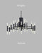 Mirodemi® Gold/Black Postmodern LED Chandelier For Living Room, Lobby, Restaurant 36 lights - Dia102.1xH70.1cm / Dia40.2xH27.6" / Cold light / Black