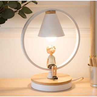 Le Brassus | Creative LED Night Light Fixture with a Figurine