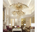 Alfiano Natta | Luxury Gold/Chrome Vintage Crystal Hanging Lamp For Living Room