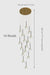 MIRODEMI® Peillon | Gold Crystal Raindrop Glass Ball Chandelier 16 heads / Warm light
