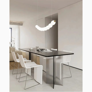 String of Pearls Pendant Chandelier – Sophisticated LED Lighting Design