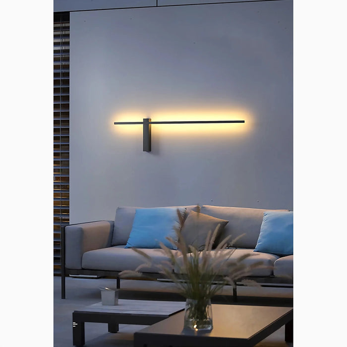 MIRODEMI® Alleghe | Stylish Minimalistic Outdoor/Indoor Waterproof Wall Sconce