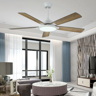 MIRODEMI® 52" Led Ceiling Fan with Plywood Blade and Remote Control image | luxury furniture | ceiling fans with lamp