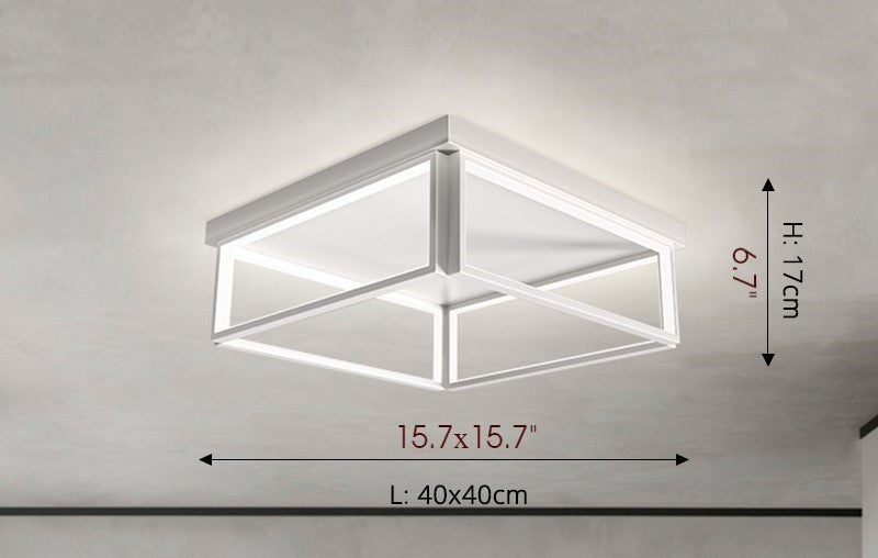 MIRODEMI® Industry Style LED Ceiling Light for Living Room, Dining Room, Study