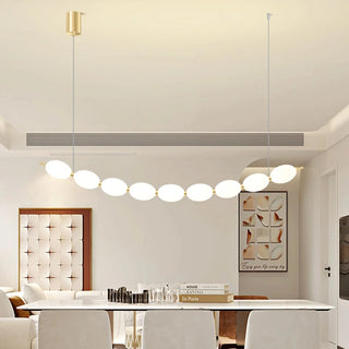 Contemporary String of Pearls LED Pendant Light for Luxe Home Decor