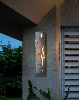 Outdoor wall light in resin, IP65 waterproof for outdoor spaces