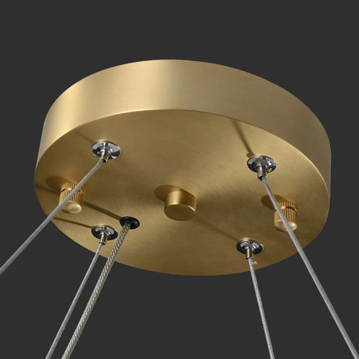 MIRODEMI® Sempach | Modern Drum Blocks LED Ceiling Chandelier