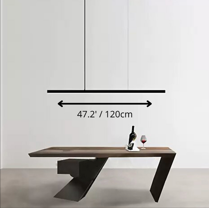 Romont | Simple Stylish Minimalistic Black Chandelier