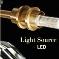 Introd | Luxury Crystal LED Chandelier for Dining Room, Kitchen, Living Room