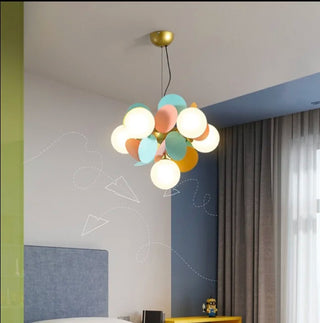 Ischitella | Multicolored Flower-Branch Shaped Chandelier