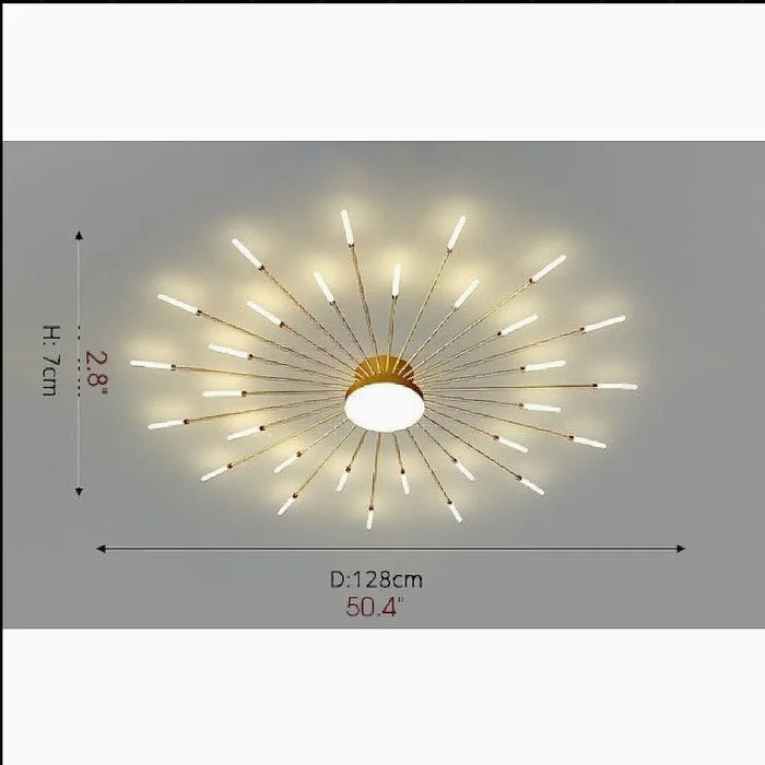 Yverdon-les-Bains | Creative Spiral LED Ceiling Light