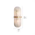 Luxury Marble Wall Lamp for Living Room, Bedroom, Corridor