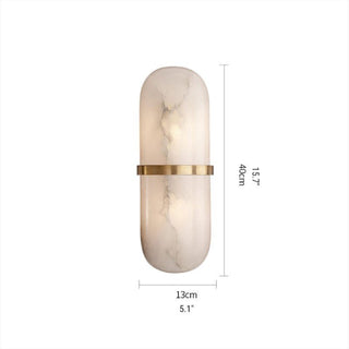 Luxury Marble Wall Lamp for Living Room, Bedroom, Corridor