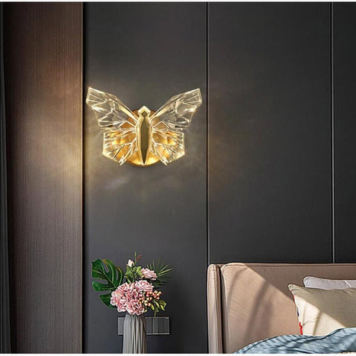 MIRODEMI® Luxury Stylish Light in the Shape of Butterfly for Bedroom, Living Room image | luxury lighting | butterfly lamps