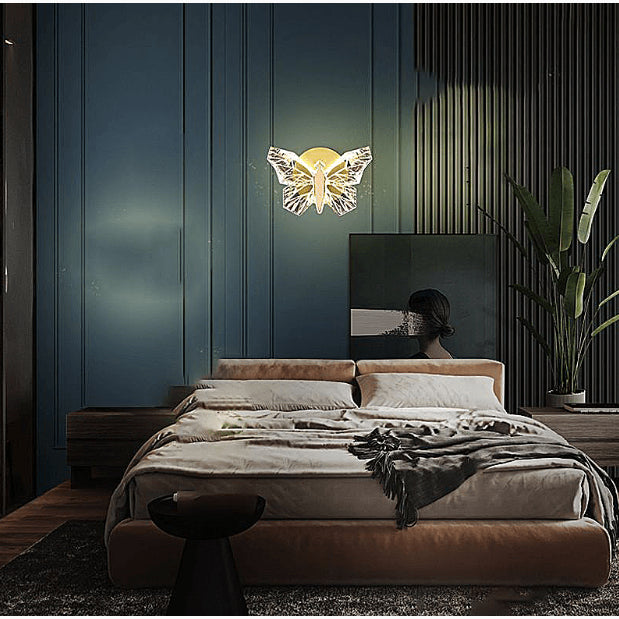 Luxury Stylish Light in the Shape of Butterfly for Bedroom, Living Room