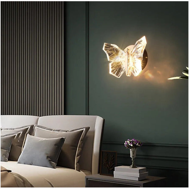 Luxury Stylish Light in the Shape of Butterfly for Bedroom, Living Room